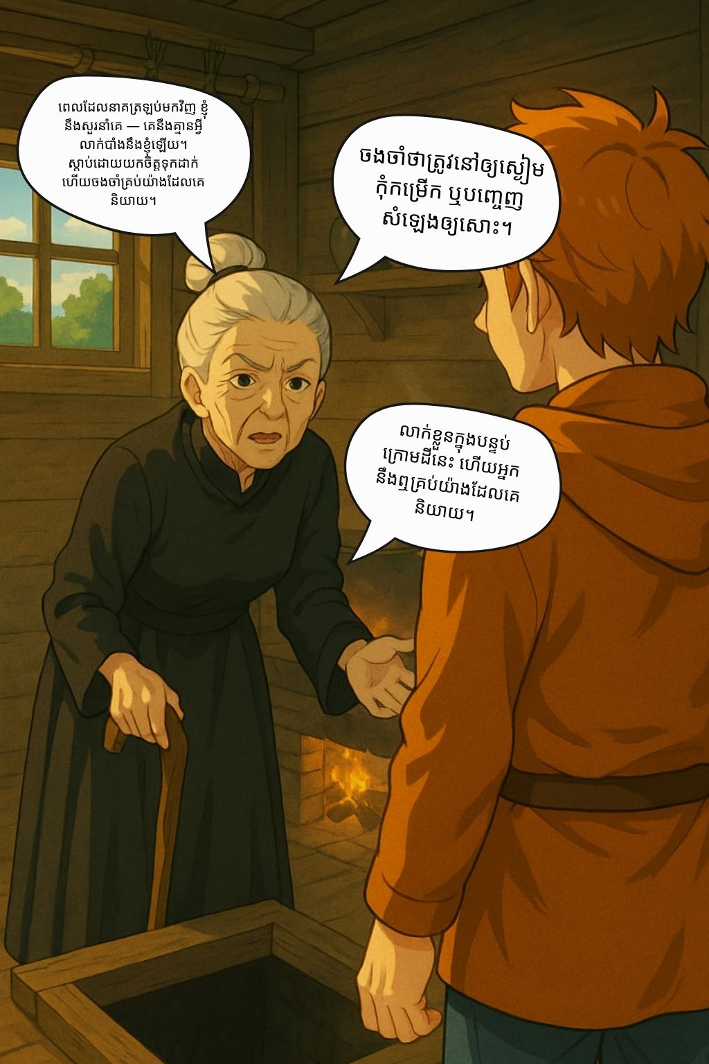 អារក្ស និងទាហានបីនាក់: oneshot